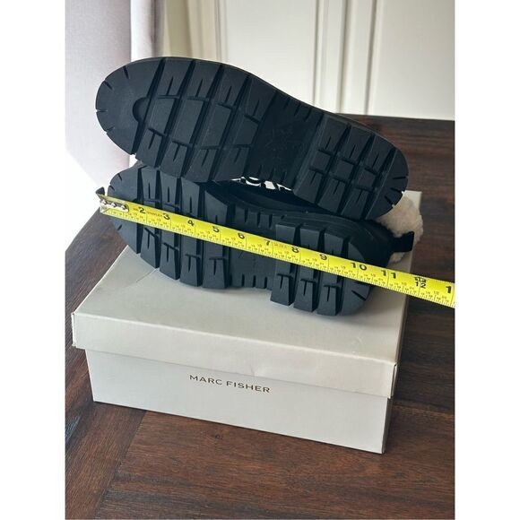 Marc Fisher LTD lace up Cade combat bootie - Picture 8 of 9